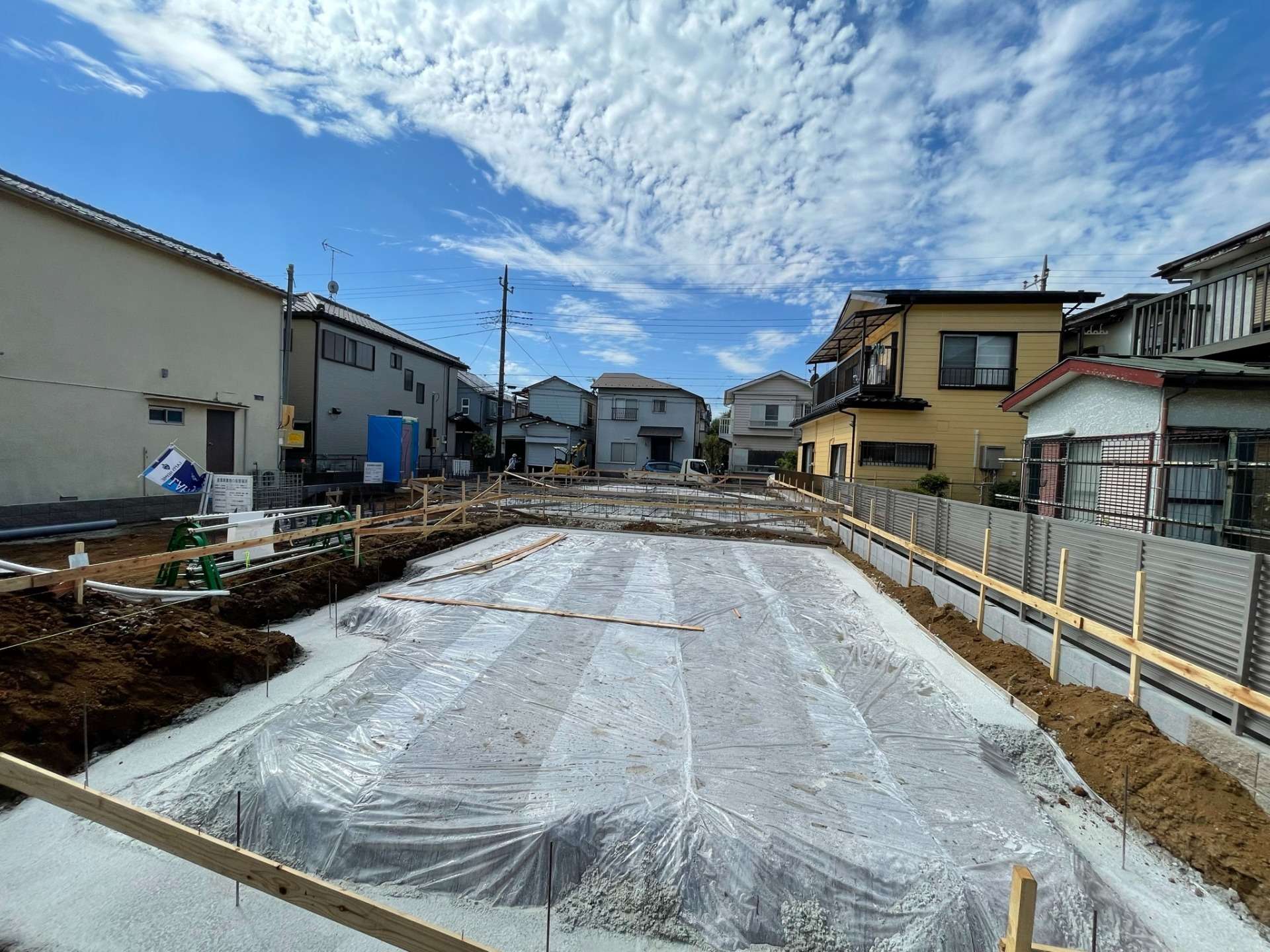 船橋市高野台　新築住宅建築工事開始！